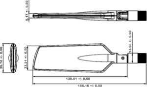 Antena Delock LTE SMA 4,0dBi, GSM/UMTS czarna 12408 3