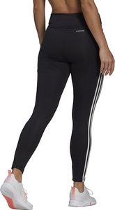 Adidas Legginsy High Riese 3-STRIPES 7/8 Tights GL4040 czarne r. XS 3