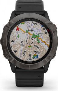 Zegarek sportowy Garmin Fenix 6X Sapphire Czarny  (010-02157-11) 3