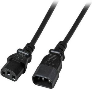 Kabel zasilający IEC C14 - IEC C13 1.8m 1