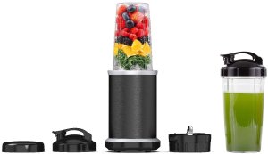 Wyciskarka wolnoobrotowa 4Swiss BM202 white + blender NB102 8