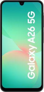 Smartfon Samsung Galaxy A26 5G 8/256GB Czarny (SM-A266BZKCEUB) + FlexibleGlass 3