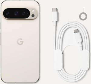 Smartfon Pixel 9 Pro XL 5G 16/256GB Porcelanowy (GA05984-GB) + FlexibleGlass 6