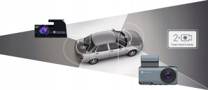 Wideorejestrator Navitel Wideorejestrator Navitel R87 GPS + Karta Samsung PRO Endurance 2022 MicroSDXC 128 GB Class 11