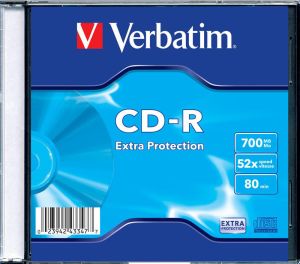 Verbatim CD-R 700 MB 52x 1 sztuka (43347) 2