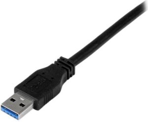 Kabel USB StarTech USB-A - USB-B 1 m Czarny (USB3CAB1M) 2