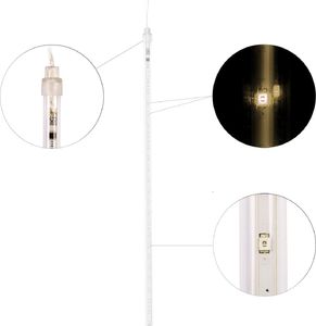VOLTRONIC LAMPKI SOPLE PADAJĄCY ŚNIEG 480 LED METEORYT 50 CM Unw 3