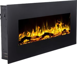 Aflamo Kominek Elektryczny Ścienny Albion Bez Funkcji Grzania 42 NH 110 cm 3