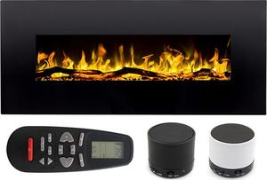 Aflamo Kominek Elektryczny Ścienny Albion Bez Funkcji Grzania 50 NH 128 cm 3