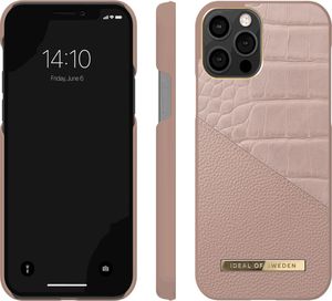 iDeal Of Sweden iDeal of Sweden Atelier - etui ochronne do iPhone 12/12 Pro (Rose Smoke Croco) 2