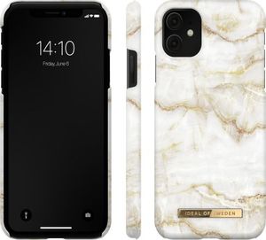 iDeal Of Sweden iDeal of Sweden Fashion - etui ochronne do iPhone 11/XR (Golden Pearl Marble) 1