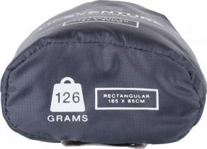 Lifeventure Silk Sleeping Bag Liner, Rectangular, Grey 3