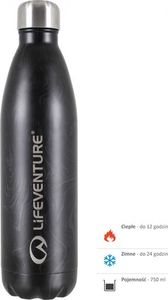 Lifeventure 750ml Insulated Bottle, Swirls 1