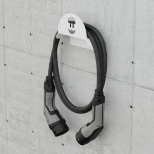 Wallbox Uchwyt na kabel biały (HLD-W) 2