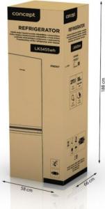 Lodówka Concept LK5455WH 9