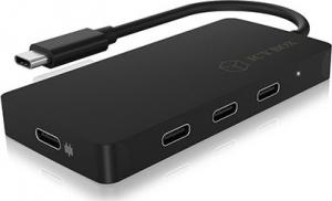 HUB USB Icy Box 1x USB-C PD 3x USB-C  + 3.1 Gen2 (IB-HUB1429-CPD) 3
