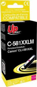 Tusz UPrint UPrint kompatybilny ink / tusz z CLI-581M XXL, magenta, 11,7ml, C-581XXLM, very high capacity, dla Canon PIXMA TR7550, TR8550, TS6 1