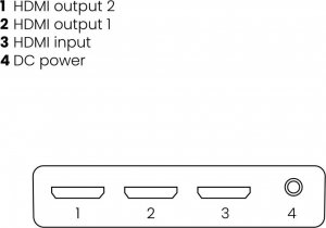Marmitek Marmitek HDMI Splitter Split 612 UHD 2.0 7