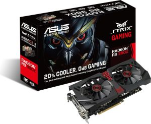 Karta graficzna Asus Radeon R9 380X 4GB GDDR5 (256Bit) 2xDVI/HDMI/DP (STRIX-R9380X-OC4G-GAMING) 1