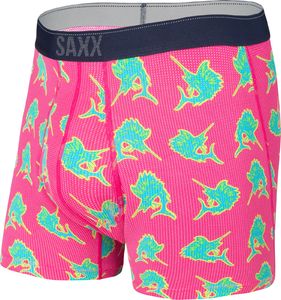 SAXX QUEST BOXER BRIEF FLY PINK SAIL AWAY M 1