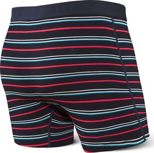 SAXX VIBE BOXER BR DK INK COAST STRIPE S 2