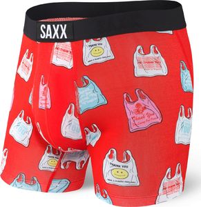 SAXX VIBE BOXER BRIEF RED NO THANK YOU L 1