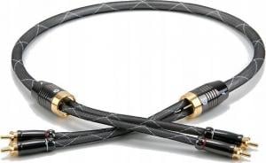 Kabel Quistcable RCA (Cinch) - RCA (Cinch) 2m czarny (HIGH END ICD2 2,0M QUIST) 1