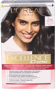 L’Oreal Paris Farba do włosów Excellence Creme 200 Black-Brown 1