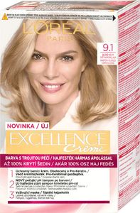 L’Oreal Paris Farba do włosów Excellence Creme 9,1 Natural Light Ash Blonde 1