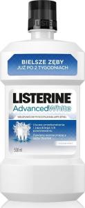 Listerine  Mouthwash Advanced White Mild Taste Płyn do płukania ust 500ml 1