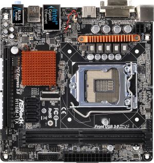Płyta główna ASRock H110M-ITX (90-MXB0N0-A0UAYZ) 4