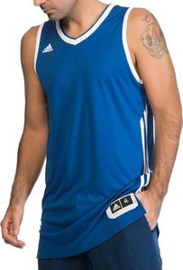 Adidas Koszulka bez rękawów E Kit JSY 3.0 AI4668 Niebieski r. 3XL 1