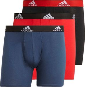 Adidas Logo Boxer Briefs 3 Pairs GN2018 S Czarne 1
