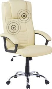 Krzesło biurowe Beliani Comfort II Beżowe 1