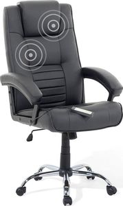 Krzesło biurowe Beliani Comfort Czarne 1