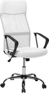Krzesło biurowe Beliani Design Białe 1