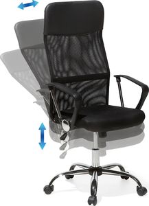 Krzesło biurowe Beliani Design Czarne 5