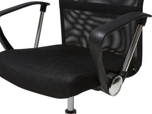 Krzesło biurowe Beliani Design Czarne 7
