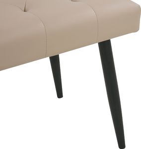 Beliani Ławka do sypialni beżowa ESSONNE 3