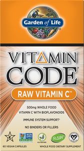 Garden of Life Garden of Life - Vitamin Code RAW C, 500mg, 60 vkaps 1