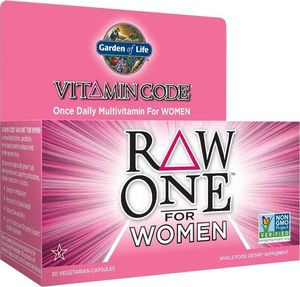 Garden of Life Garden of Life - Vitamin Code RAW ONE, Multiwitaminy dla Kobiet, 30 vkaps 1