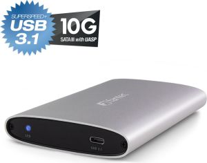 Kieszeń Fantec USB 3.1 - 2.5" SATA III ALU-25U31 (1795) 2