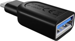 Adapter USB Delock USB-C - USB Czarny  (IB-CB003) 1