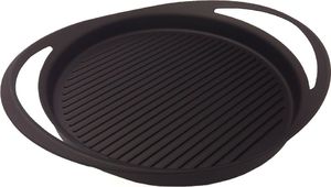 Patelnia KOMIN grillowa Żeliwna 26cm 2