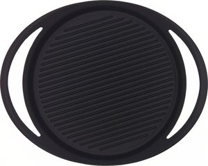 Patelnia KOMIN grillowa Żeliwna 26cm 3
