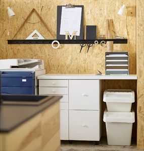 Kosz na śmieci Ikea IKEA SORTERA KOSZ DO SEGREGACJI ODPADÓW BIAŁY 37 L 7