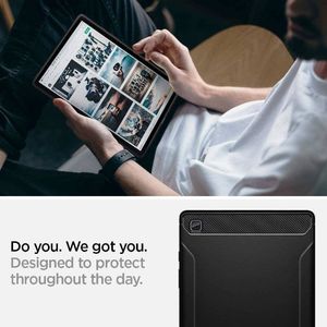 Etui na tablet Spigen Spigen Rugged Armor, black - Galaxy Tab A7 15