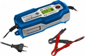 Dedra Prostownik mikroprocesorowy 4A LCD, 6/12V 3-120Ah LFP 1