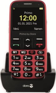 Telefon komórkowy Doro Primo 368 red 3