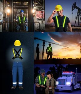 EasyPix Szelki Kamizelka Oświetlenie LED StreetGlow L/XL 9